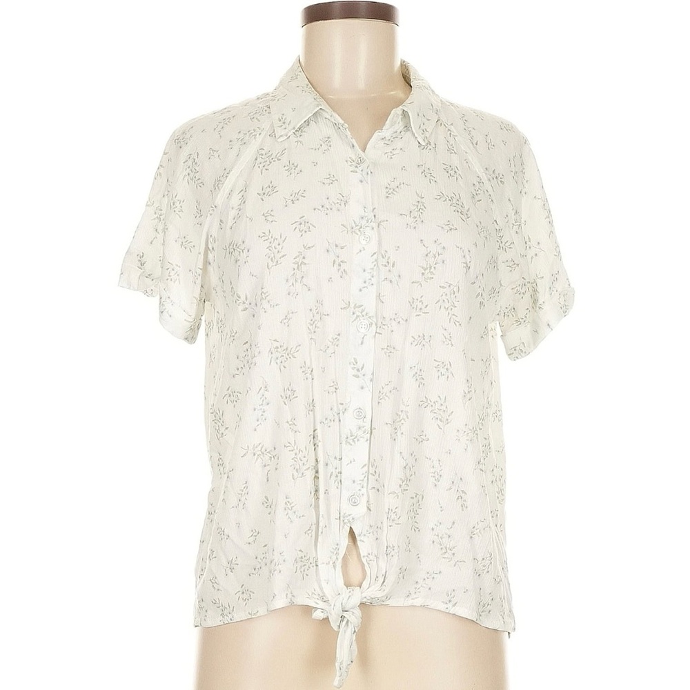 Hippie Rose Floral Button Down Shirt